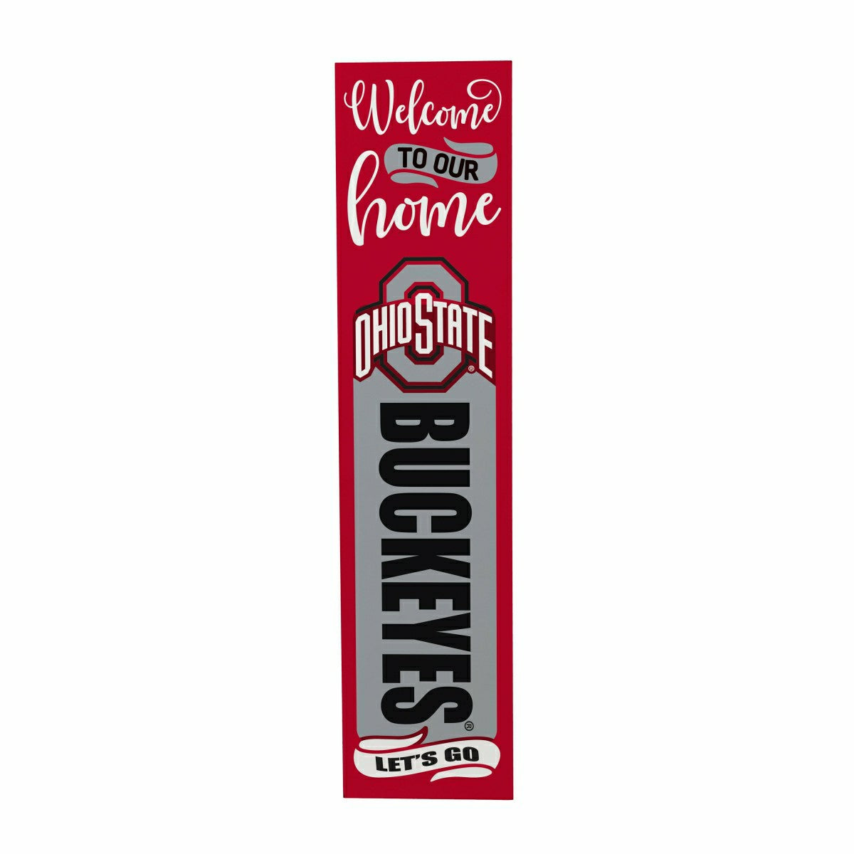 47" Double Sided Leaner, Ohio State University, Halloween - Collegiate Home