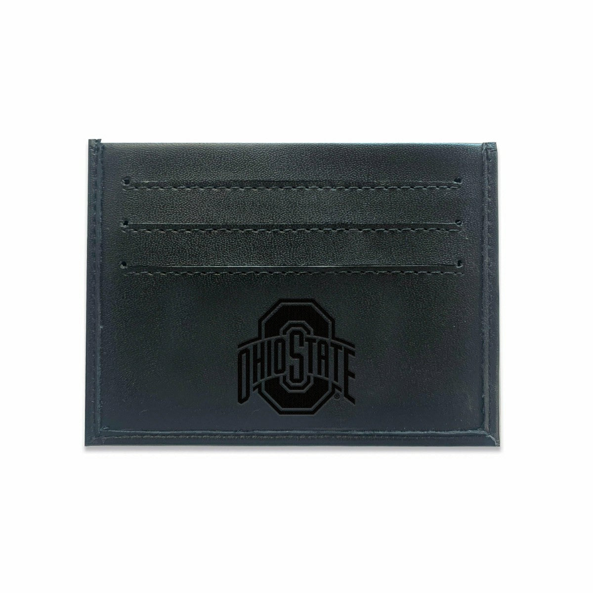 Front Pocket Wallet w/ RFID Blocking, Ohio State University, Black - Collegiate Home