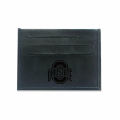 Front Pocket Wallet w/ RFID Blocking, Ohio State University, Black - Collegiate Home