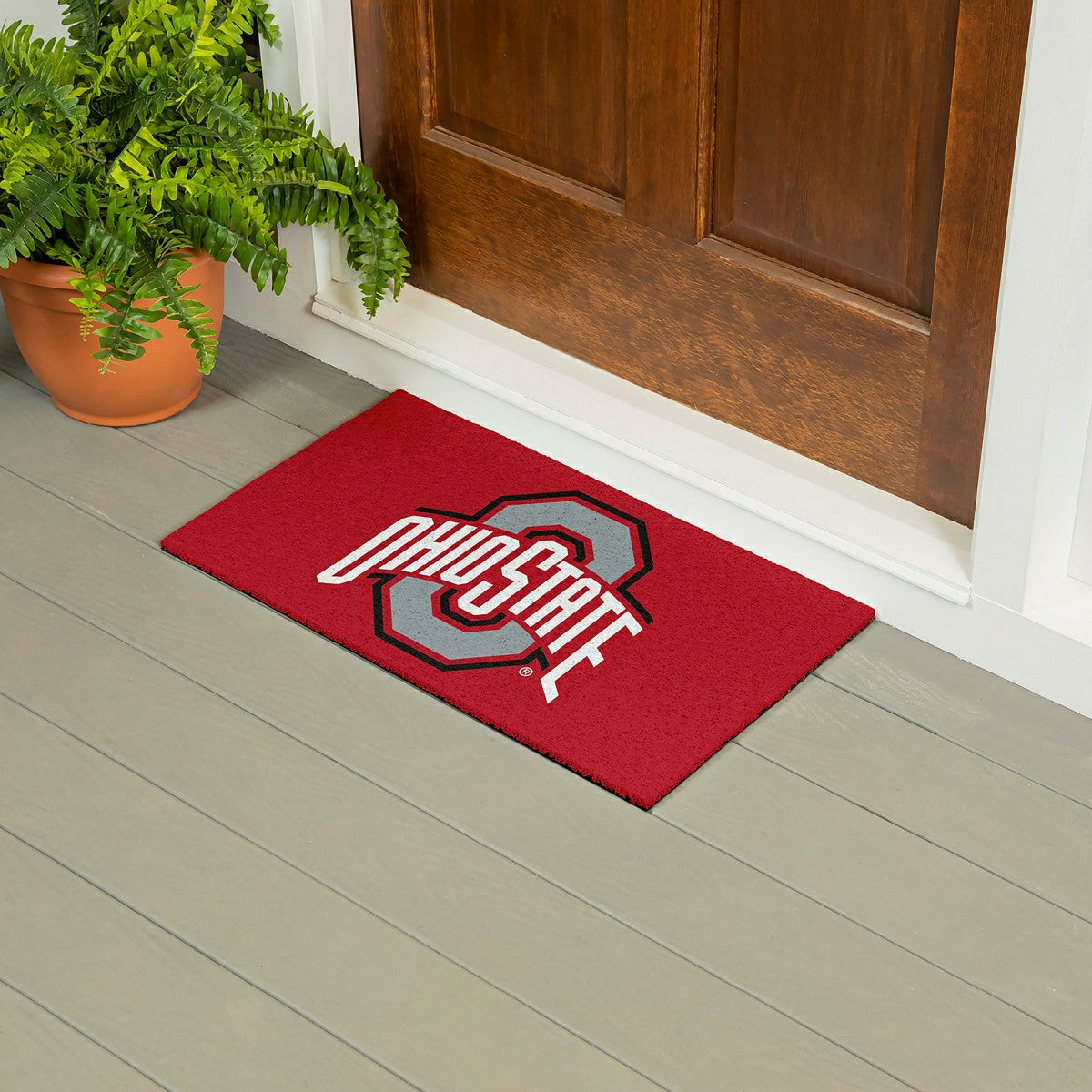 Full Color PVC Mat, 16" x 28", Ohio State University - Collegiate