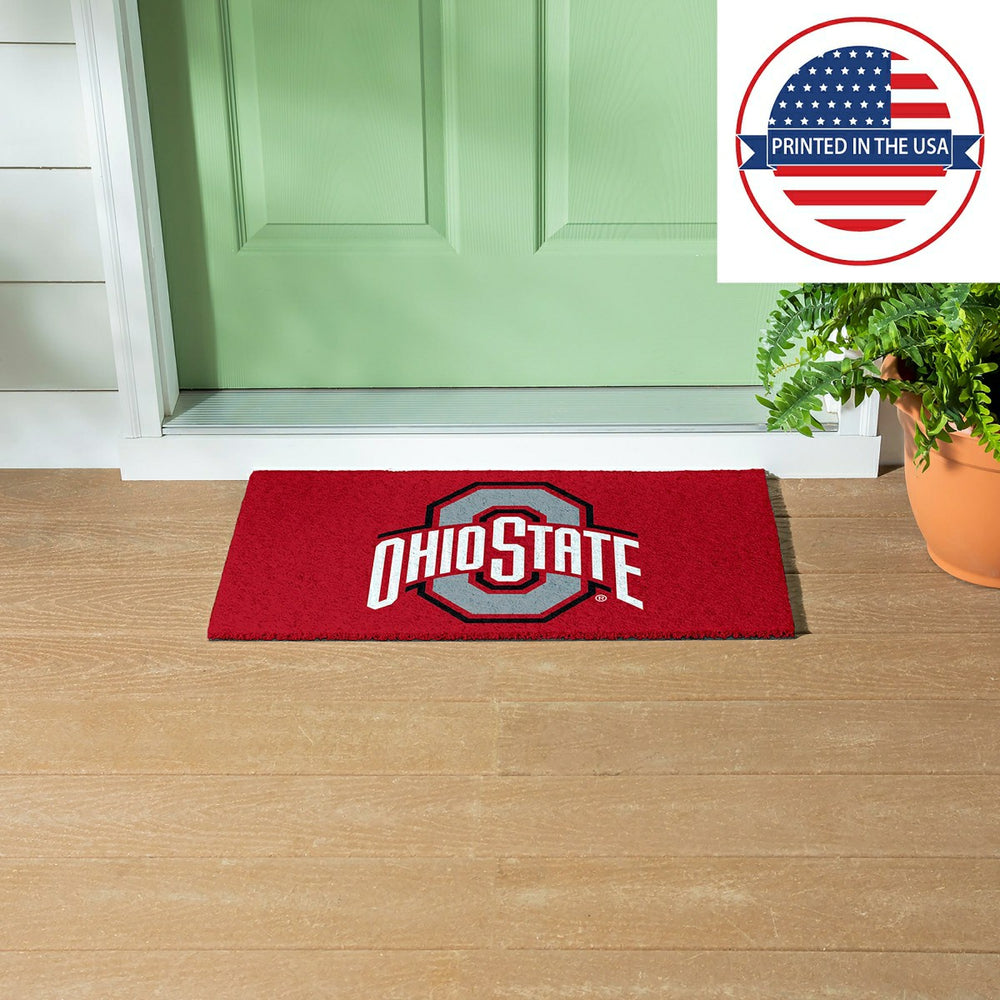 Full Color PVC Mat, 16" x 28", Ohio State University - Collegiate