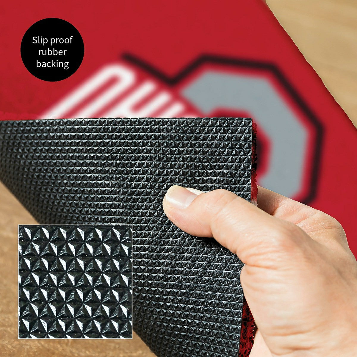 Full Color PVC Mat, 16" x 28", Ohio State University - Collegiate