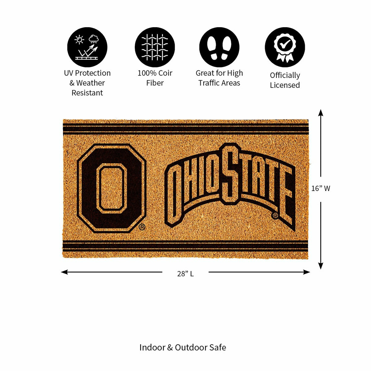 Ohio State University, Coir Mat 1C - Collegiate