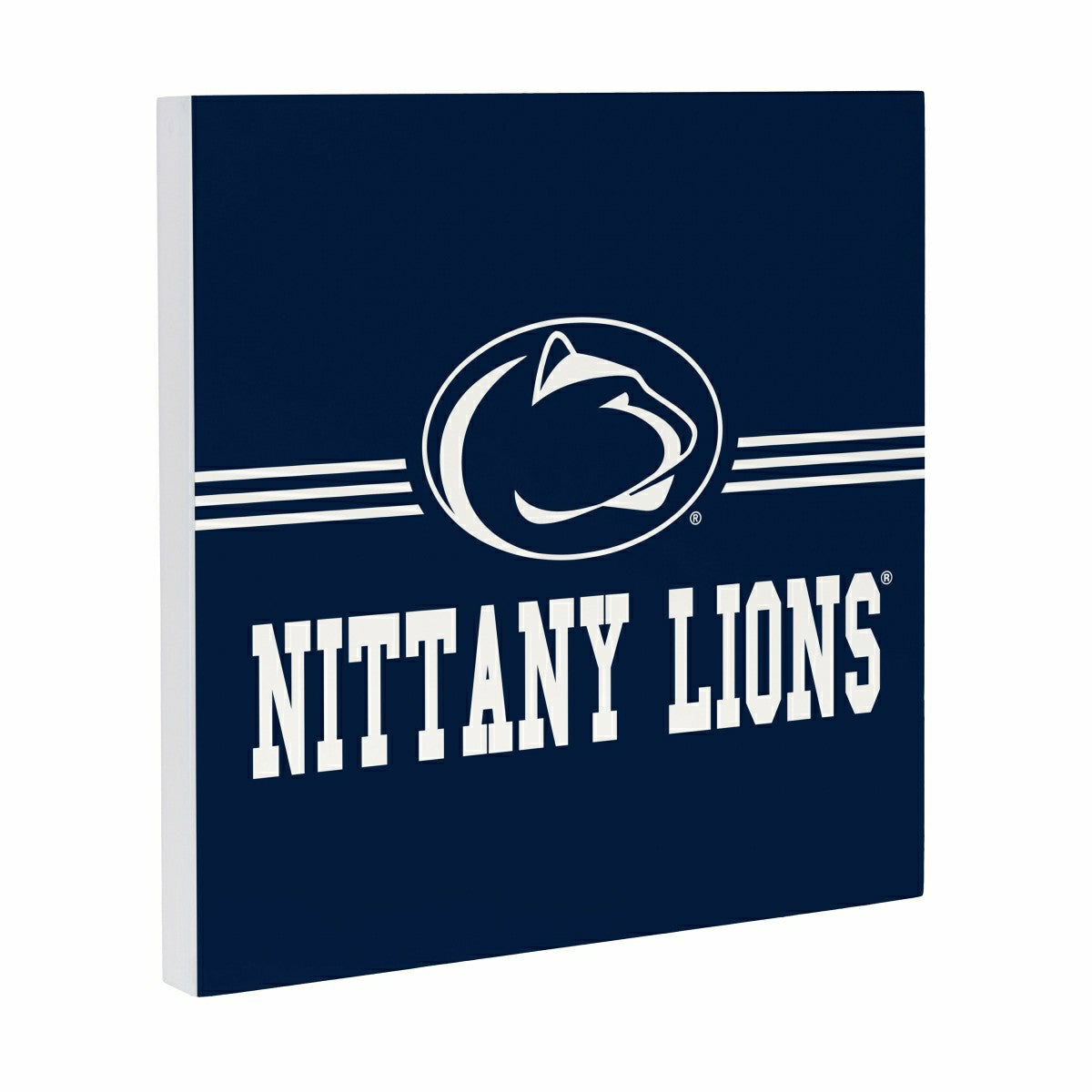Penn State Wood Wall Sign, 12x12 - Collegiate Home