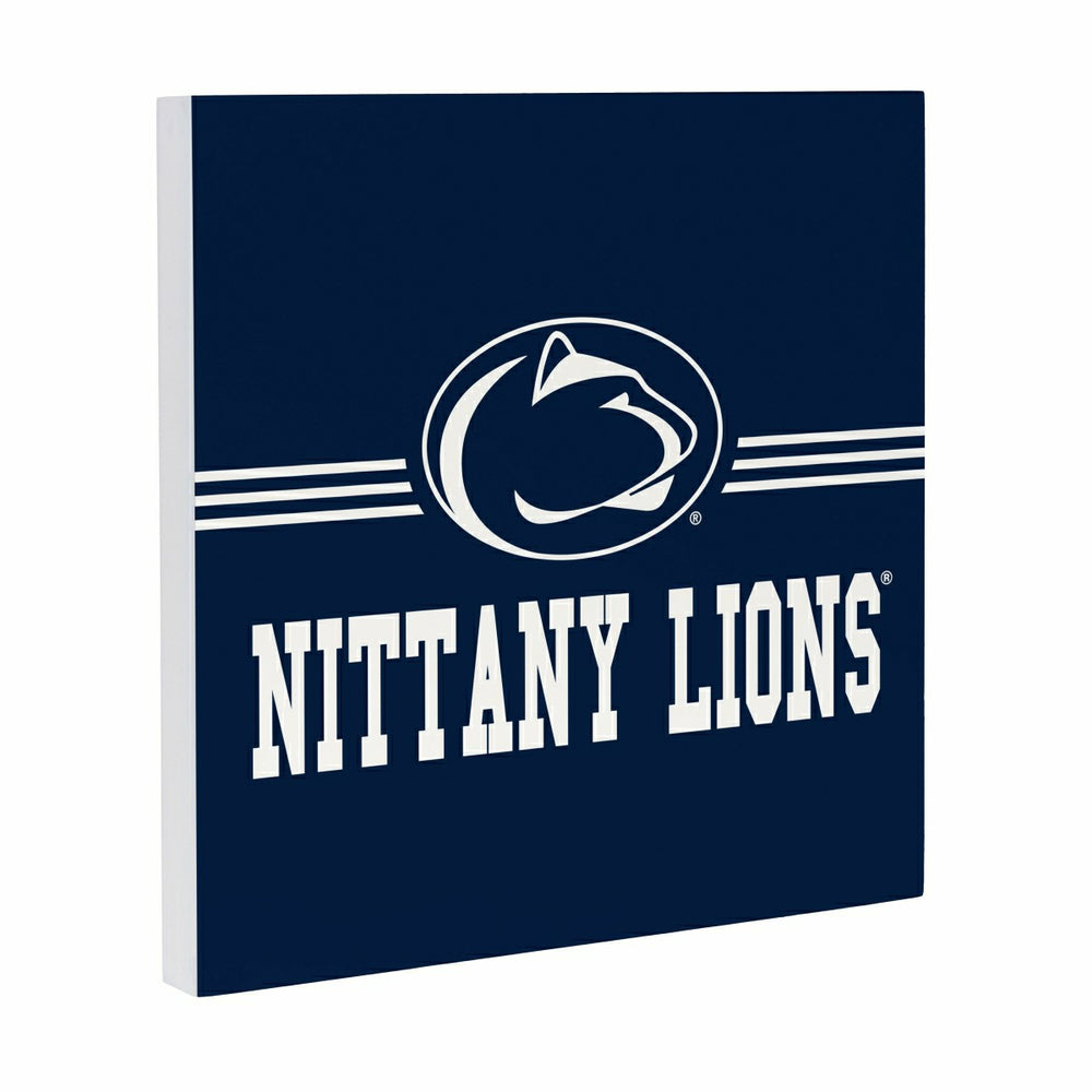 Penn State Wood Wall Sign, 12x12 - Collegiate Home