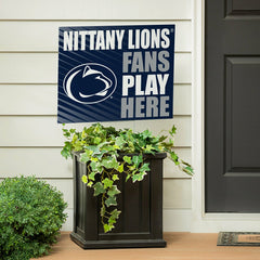 Penn State Coroplast Yard Sign "Fans Play Here" - Collegiate Home