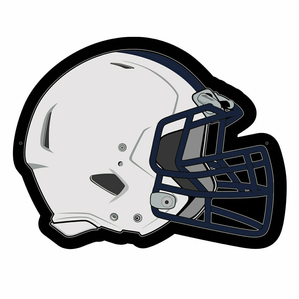 LED Wall Decor, College Football Helmet, Penn State - Collegiate Home
