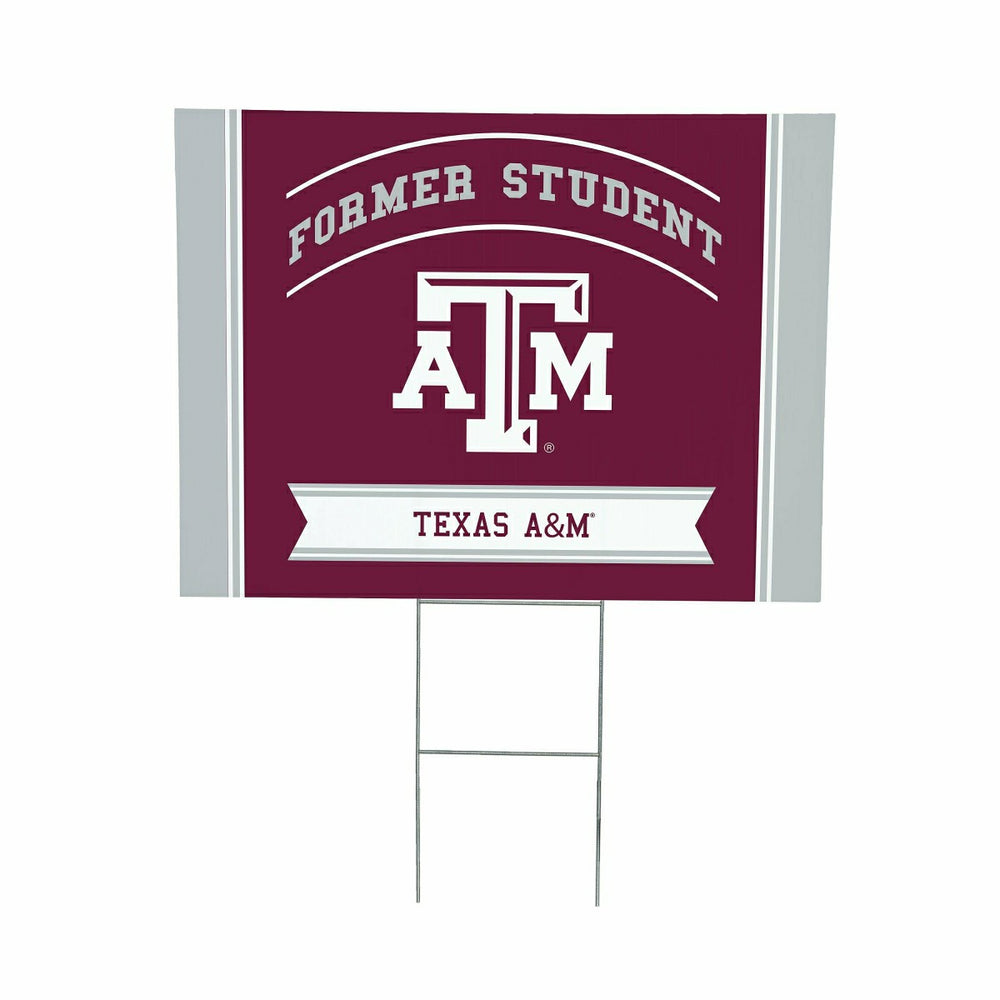 Texas A&M Coroplast Yard Sign Alumni - Collegiate Home