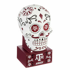 Texas A&M, Sugar Skull Statue - Collegiate Home