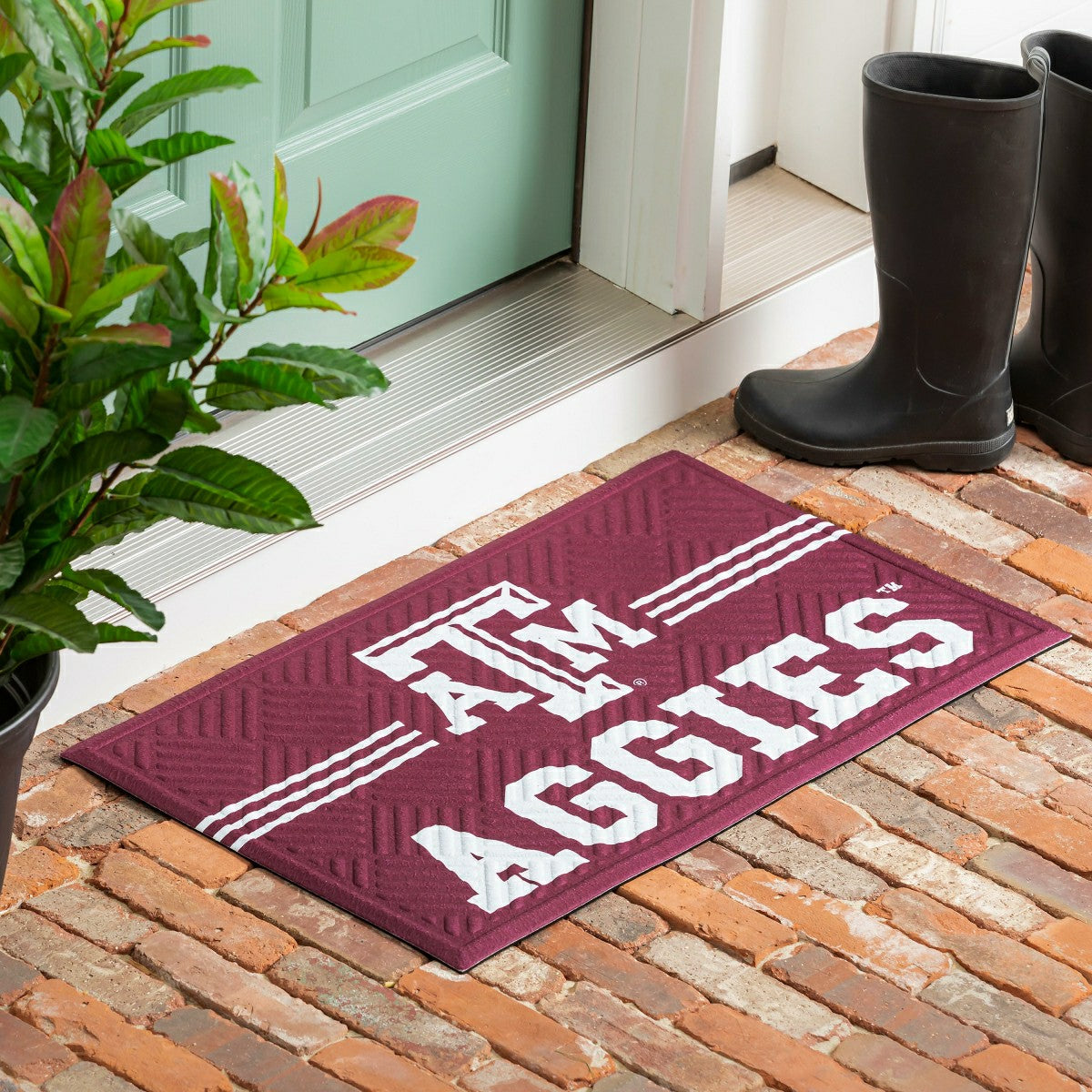 Embossed Mat, Cross Hatch, Texas A&M - Collegiate