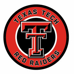 LED Wall Decor, Round, Texas Tech University - Collegiate Home