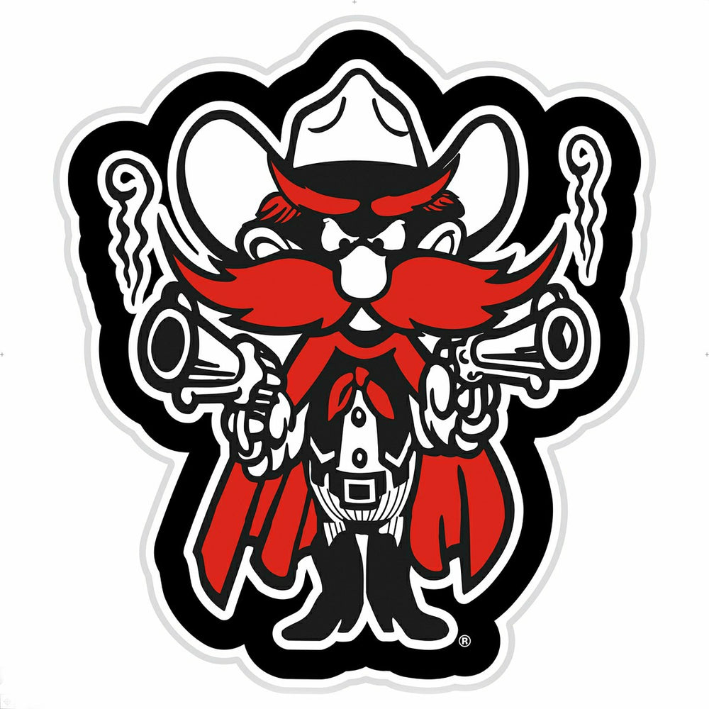 LED Wall Decor, Glazelite, College Mascot, Texas Tech University - Collegiate Home