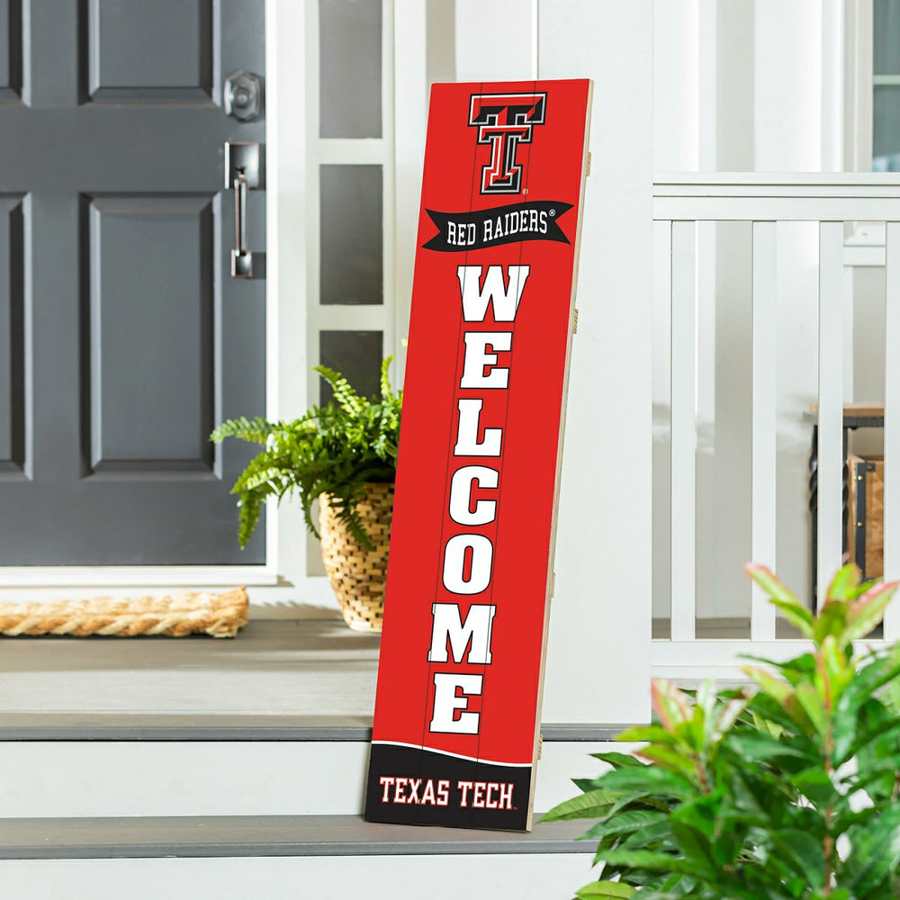 Texas Tech University Large Single Sided Leaner, 46" - Collegiate Home