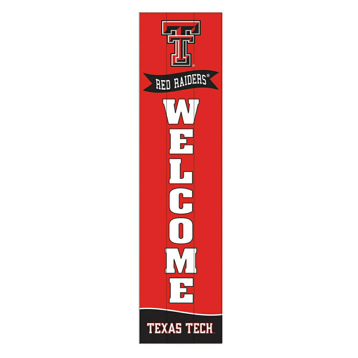 Texas Tech University Large Single Sided Leaner, 46" - Collegiate Home