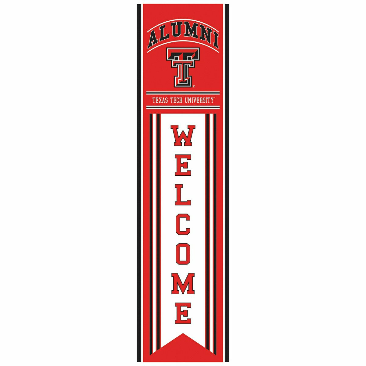 Texas Tech University Alumni Single Sided Large Leaner, 46" - Collegiate Home