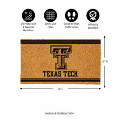 Texas Tech University, Coir Mat 1C - Collegiate