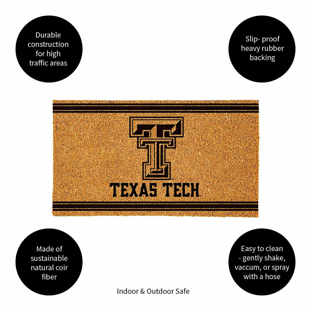 Texas Tech University, Coir Mat 1C - Collegiate