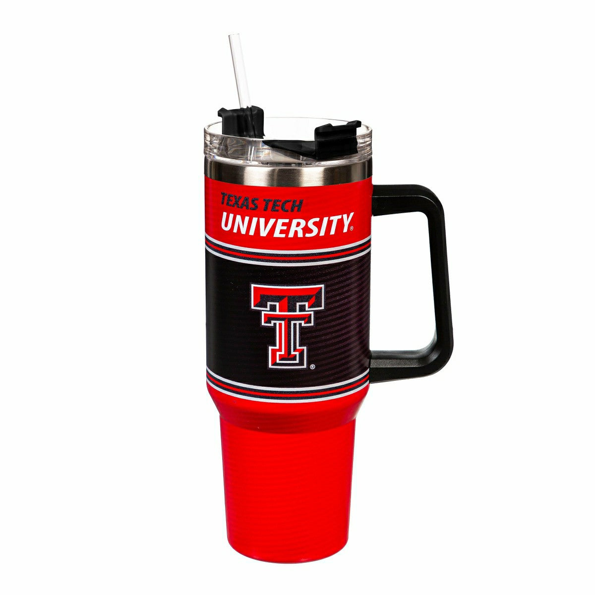 40oz Stainless Steel Canyon Cup w/ Straw, Texas Tech University - Collegiate Home