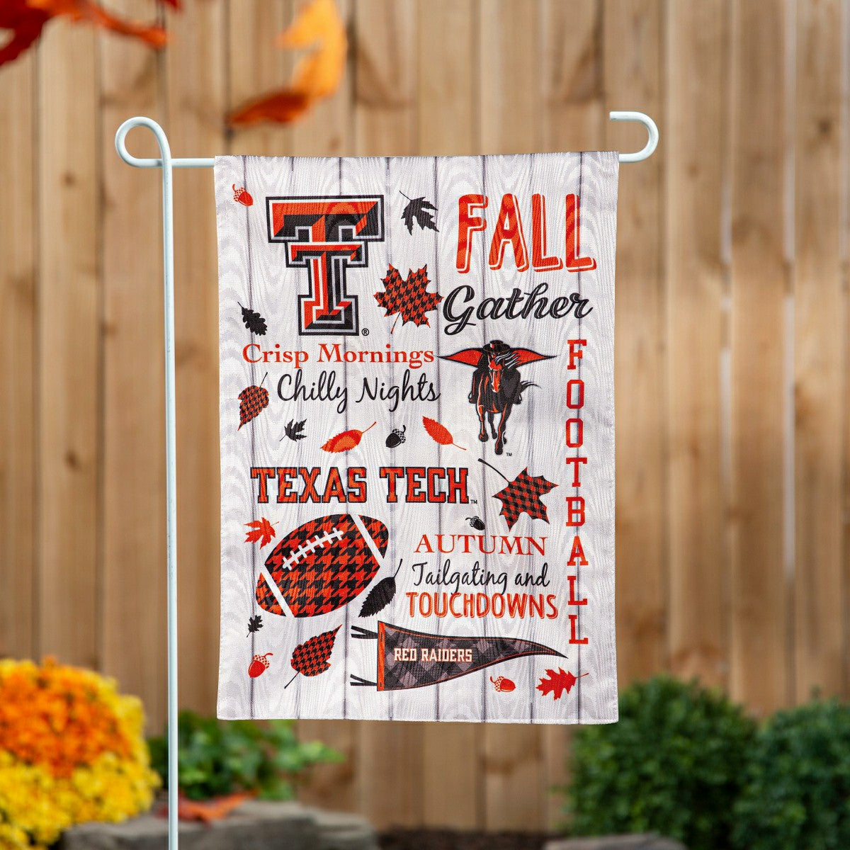 Texas Tech University, Moire Flag, GDN, Fall Seasonal - Collegiate Home