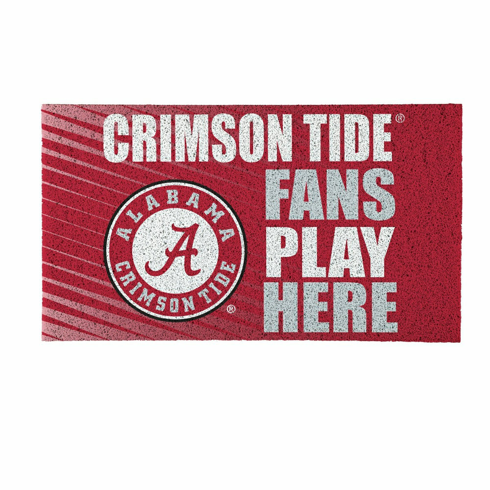 University of Alabama Fan Mat, 28"x16" - Collegiate