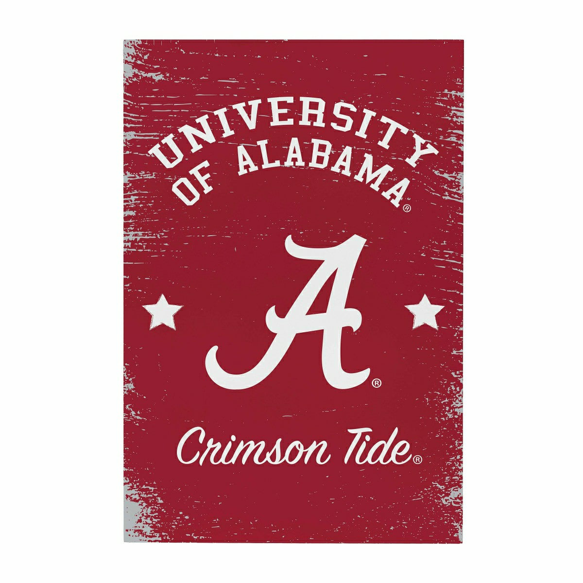 University of Alabama Wood Wall Sign, 16x24 - Collegiate Home