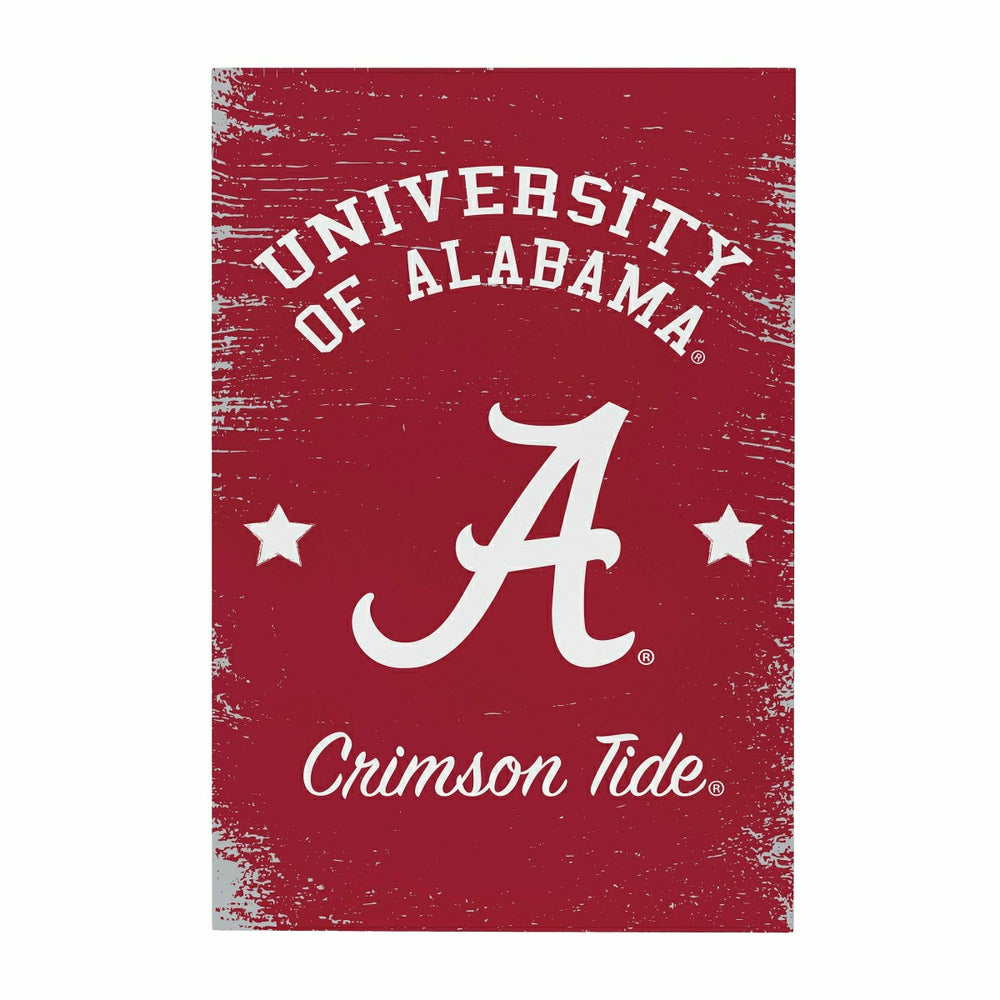 University of Alabama Wood Wall Sign, 16x24 - Collegiate Home
