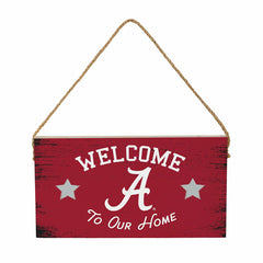University of Alabama Wood Wall Sign, 6x11 - Collegiate Home
