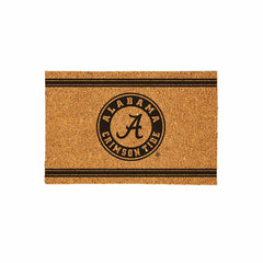 University of Alabama Large One Color Coir Mat, 36"x24" - Collegiate