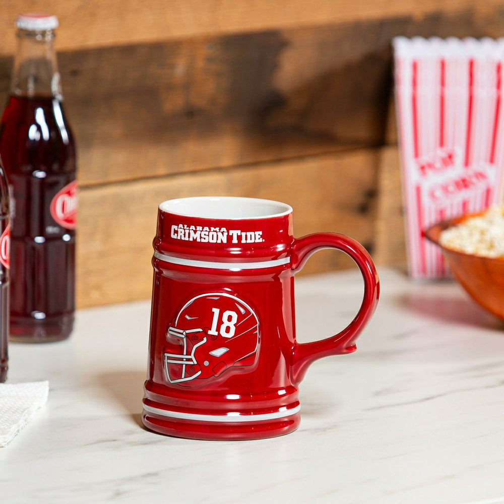 University of Alabama Ceramic Stein Cup, 24oz - Collegiate Home