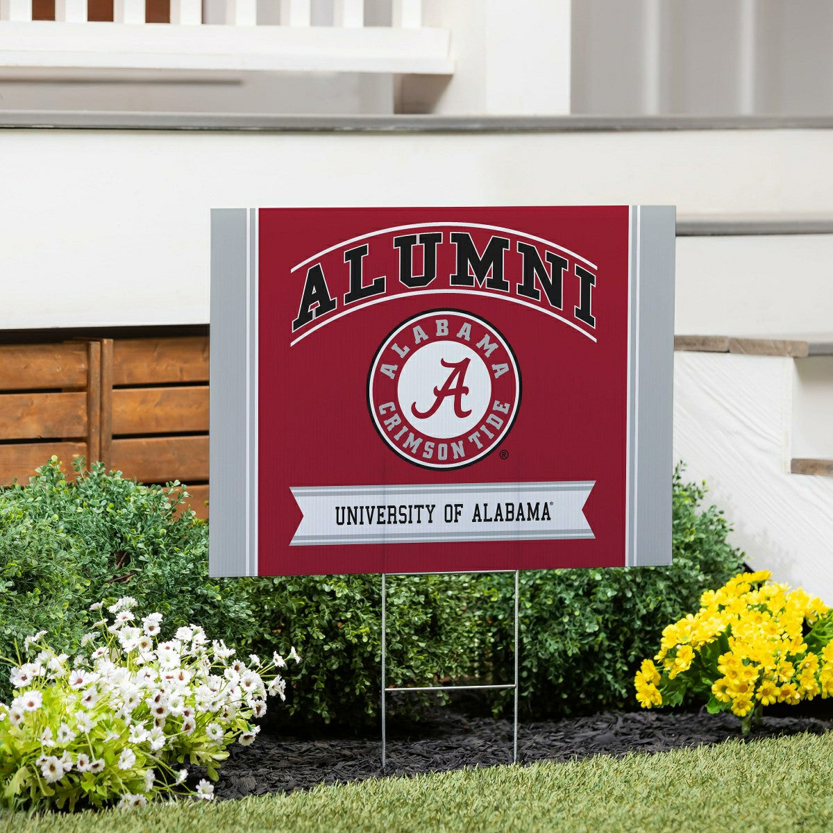 University of Alabama Coroplast Yard Sign Alumni - Collegiate Home