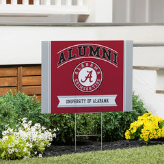 University of Alabama Coroplast Yard Sign Alumni - Collegiate Home