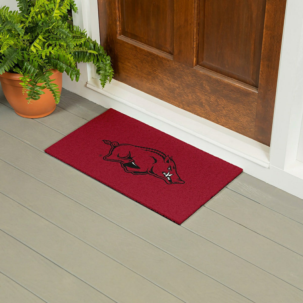 Full Color PVC Mat, 16" x 28", University of Arkansas - Collegiate
