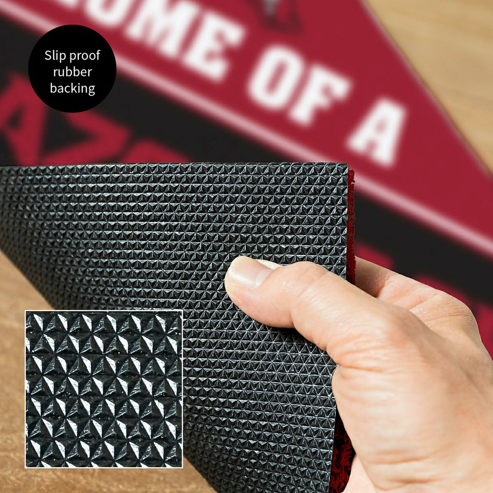 University of Arkansas, PVC Mat COLOR, Home of a Fan - Collegiate
