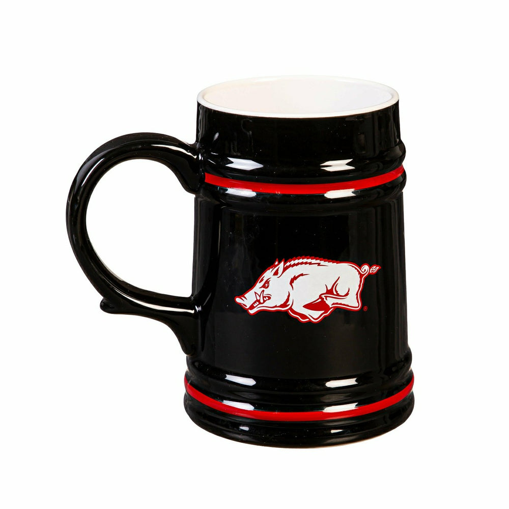 University of Arkansas Ceramic Stein Cup, 24oz - Collegiate Home