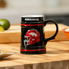 University of Arkansas Ceramic Stein Cup, 24oz - Collegiate Home