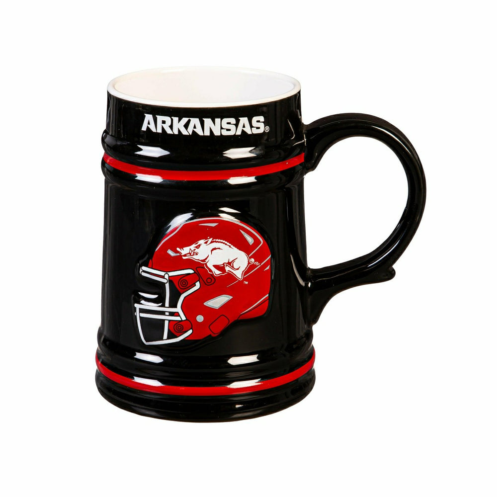University of Arkansas Ceramic Stein Cup, 24oz - Collegiate Home