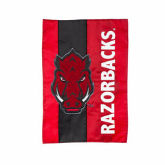 University of Arkansas Embellish Garden Flag - Collegiate Home