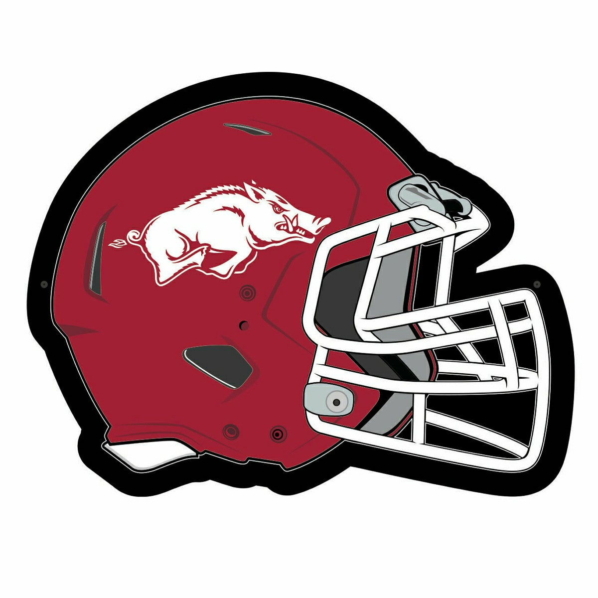 LED Wall Decor, Helmet, University of Arkansas - Collegiate Home
