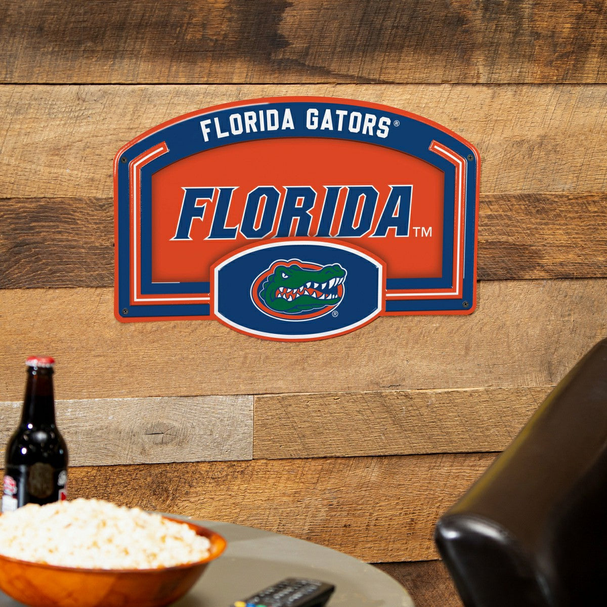 University of Florida USA Embossed Steel Wall Sign, 11" x 17" - Collegiate Home