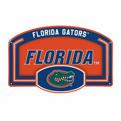 University of Florida USA Embossed Steel Wall Sign, 11" x 17" - Collegiate Home