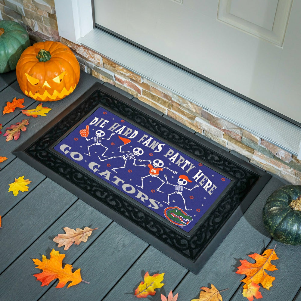 University of Florida Flocked Coir Halloween Sassafras Switch Mat, 22" - Collegiate