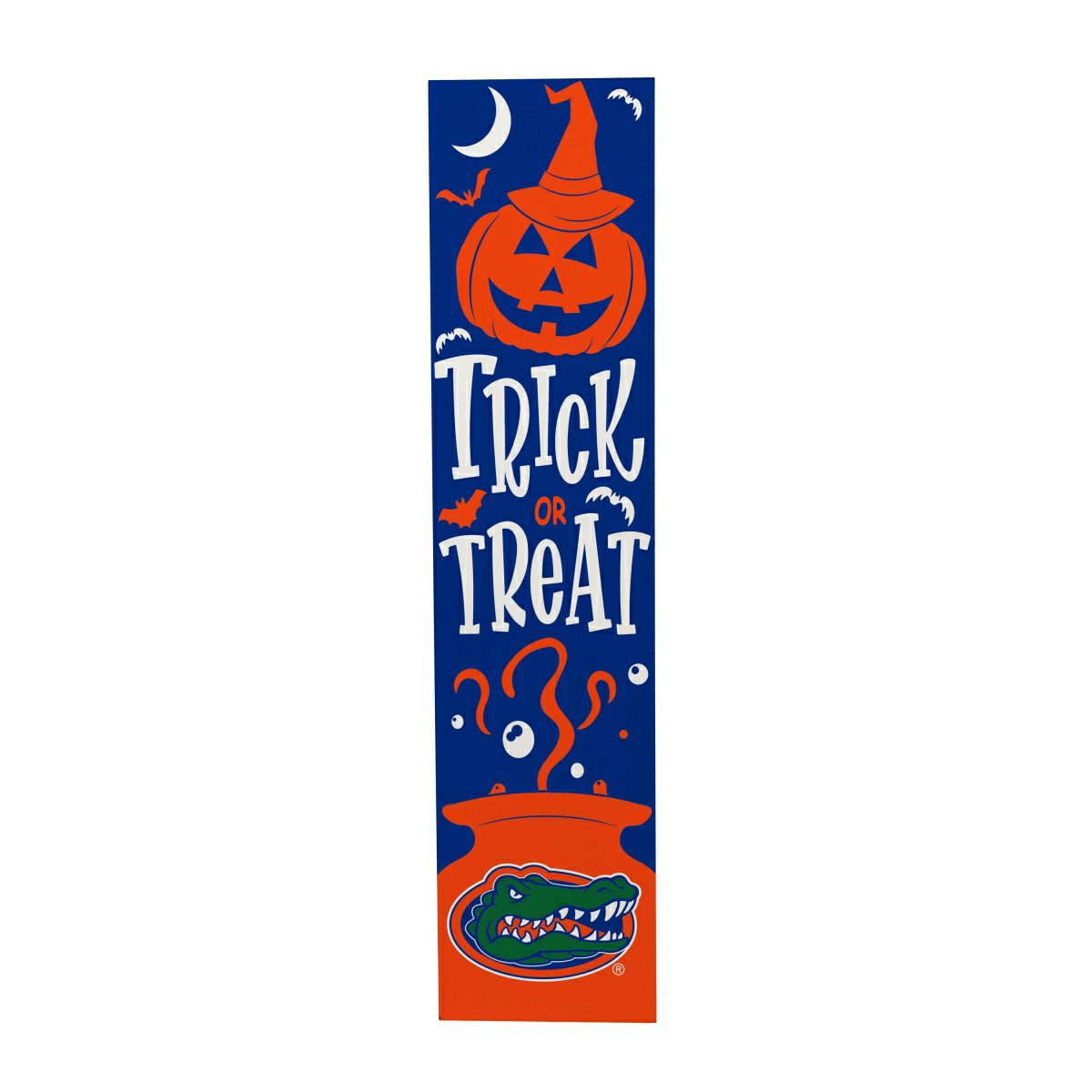 University of Florida 47" Double Sided Leaner, Halloween - Collegiate Home