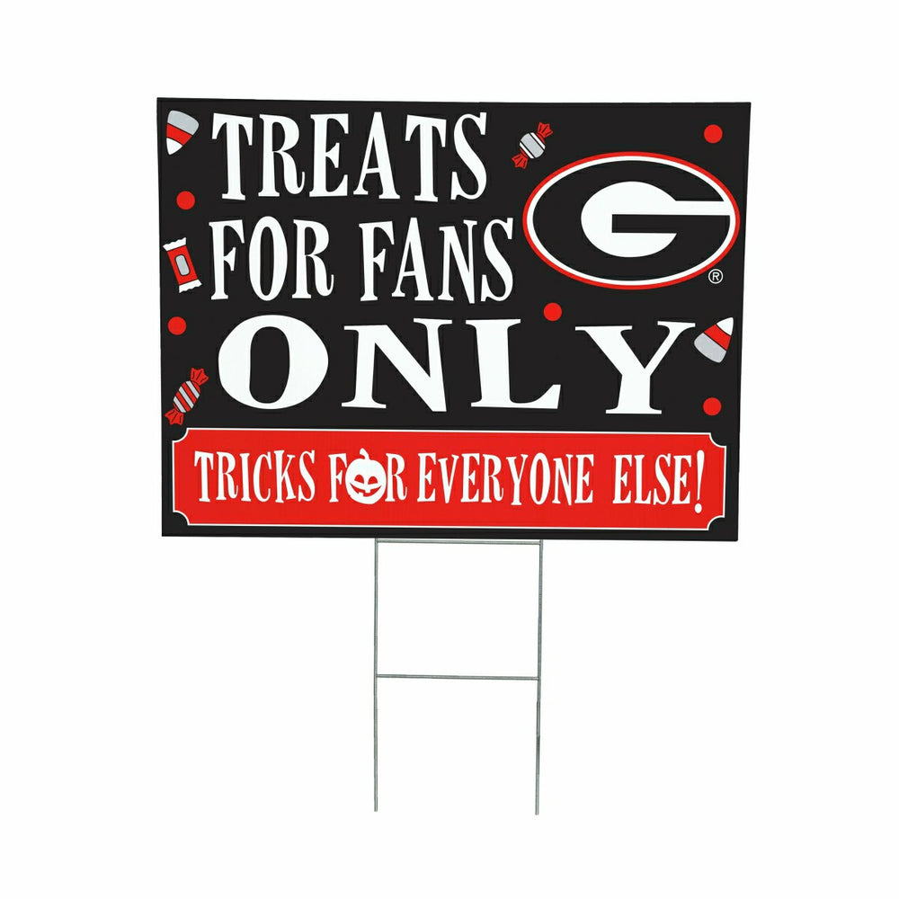 University of Georgia Yard Sign, Halloween Treats for Fans - Collegiate Home