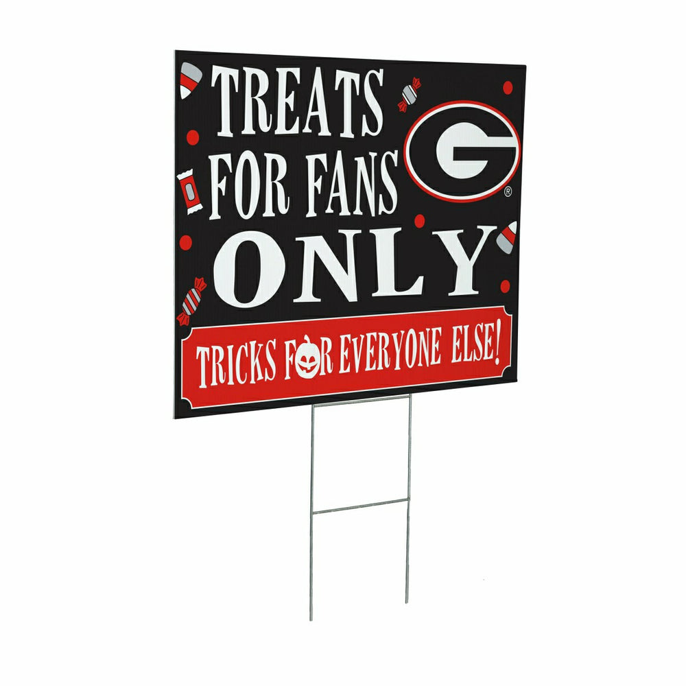 University of Georgia Yard Sign, Halloween Treats for Fans - Collegiate Home