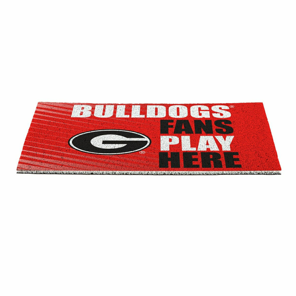 University of Georgia Fan Mat, 28"x16" - Collegiate