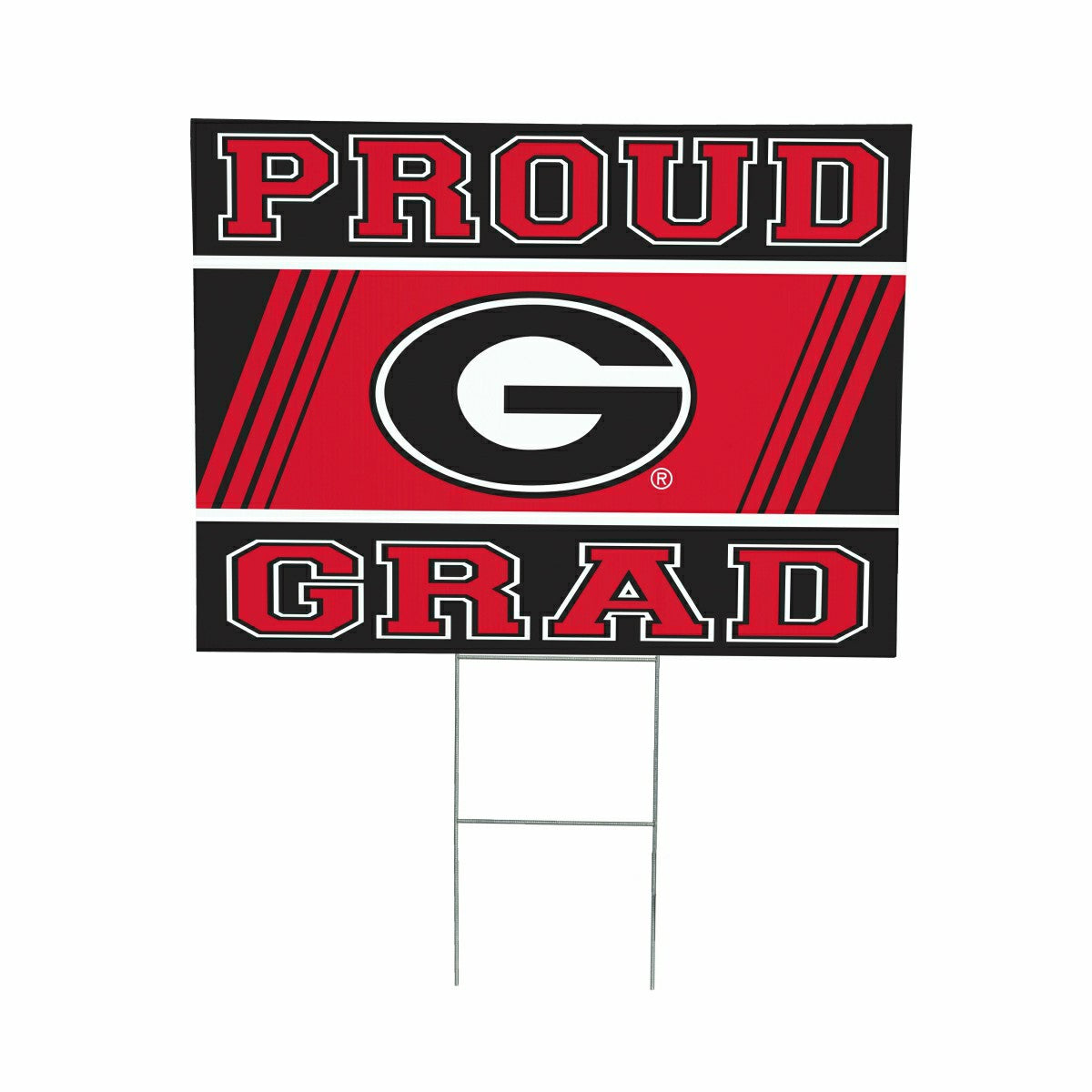 University of Georgia Coroplast Yard Sign Graduate - Collegiate Home