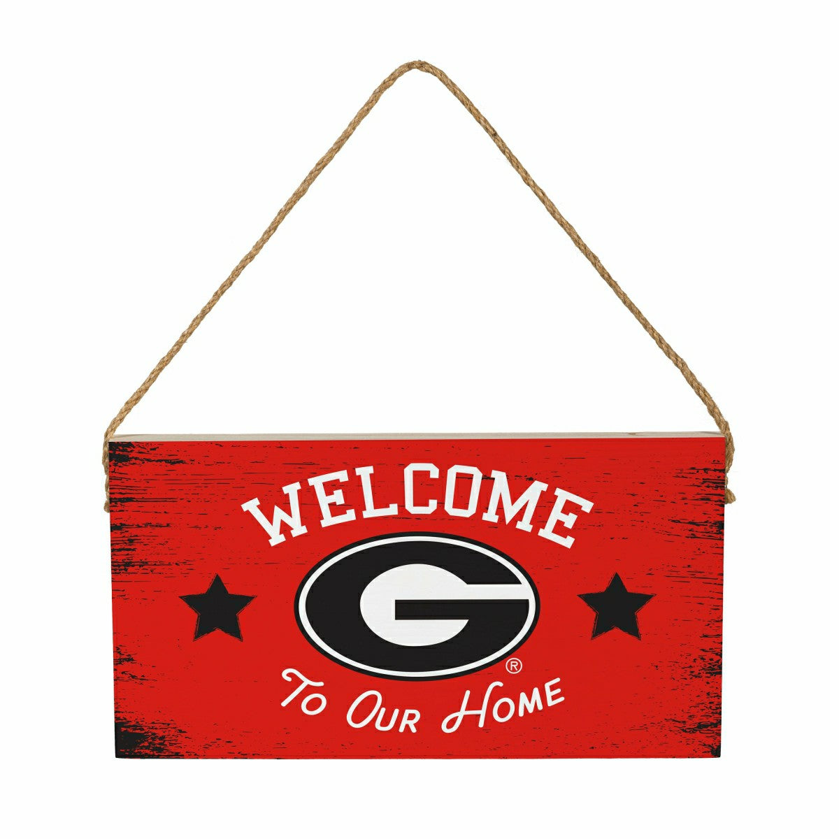 University of Georgia Wood Wall Sign, 6x11 - Collegiate Home