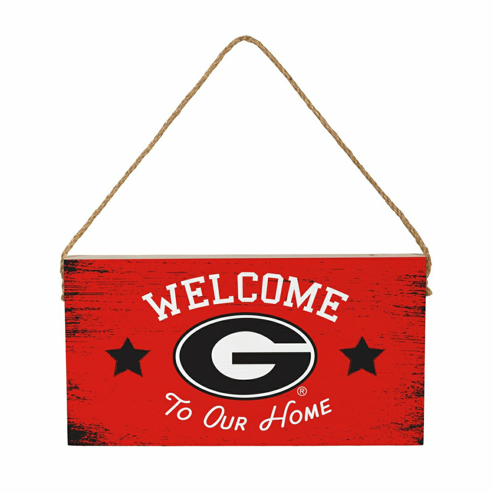 University of Georgia Wood Wall Sign, 6x11 - Collegiate Home