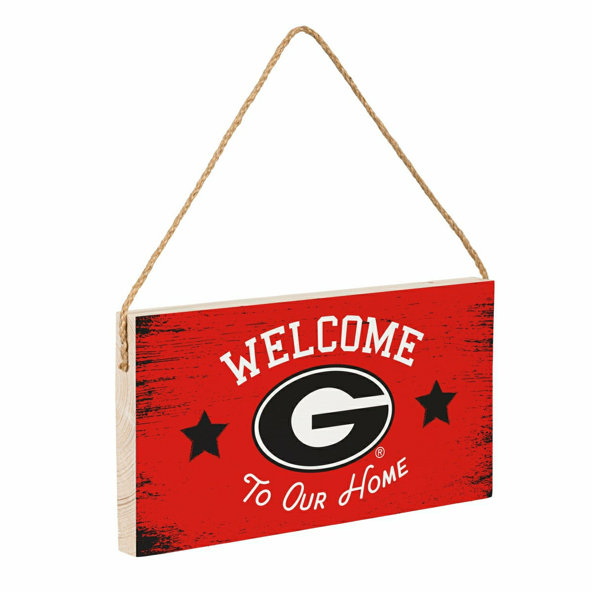 University of Georgia Wood Wall Sign, 6x11 - Collegiate Home