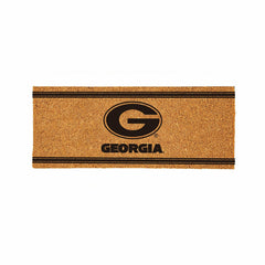 University of Georgia Extra Large One Color Coir Mat, 60"x24" - Collegiate